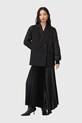 AllSaints sacou LORNA W009OD negru
