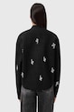AllSaints geacă RHEA negru W172JD