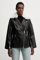 Δερμάτινo jacket AllSaints VENDRA μαύρο W021LD