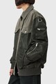 Μπουφάν bomber AllSaints VERITY W024OD πράσινο AW25