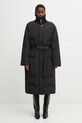 Sportmax geacă de puf CASARSA fara gluga negru 2522496012600