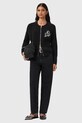 AllSaints kardigan z dodatkiem wełny JAQUELINE W042KD czarny