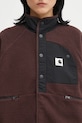 Carhartt WIP bluză W' Flynn Fleece Jacket maro I035460.3ANXX