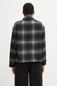 Odzież Carhartt WIP kurtka z dodatkiem wełny W' Brennan Shirt Jac I035519.34JXX szary