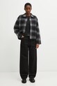 Carhartt WIP kurtka z dodatkiem wełny W' Brennan Shirt Jac I035519.34JXX