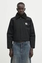 Carhartt WIP kurtka W' Newkirk Jacket bez kaptura czarny I035699.3AKXX