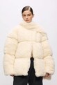 Куртка Karl Lagerfeld Karl Lagerfeld Studio з капюшоном бежевий A4W15065