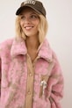 Bizuu kurtka TEDDY TEDDY.BEZOWY różowy AW25