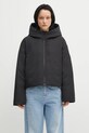 Maison Kitsuné kurtka puchowa Hooded Puffer pozostałe czarny PW02208WQ4063