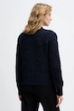 Odzież Sisley kardigan z dodatkiem wełny 1IGZL500S granatowy