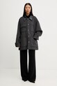 Nanushka kurtka z domieszką jedwabiu NU25FWJK06794 NU25FWJK06794 szary AW25