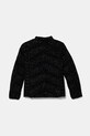 Παιδικό μπουφάν Guess J5YL03.WHFH0.9BYA μαύρο AW25