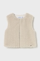 Mayoral vestă copii 2359.4C.Baby.9BYA bej AW25