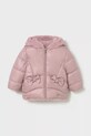 Куртка для младенцев Mayoral с подкладкой розовый 2435.4A.Baby.9BYA
