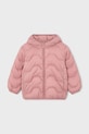 Детская куртка Mayoral с подкладкой розовый 4443.6A.Mini.9BYA