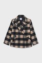 Παιδικό μπουφάν Mayoral 7431.8G.Junior.9BYA μαύρο AW25