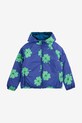Αναστρέψιμο παιδικό μπουφάν Bobo Choses Lucky Clover 225AC119 μωβ