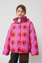 Bobo Choses kurtka dziecięca Kaleidoscope bez kaptura fioletowy 225AC125