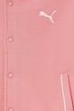 Fete Puma bluză copii PUMA X HELLO KITTY & FRIENDS Bomber Jacket FL 632394 roz
