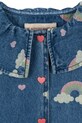 Κοριτσίστικα Παιδικό τζιν μπουφάν Konges Sløjd MAGOT DENIM SHIRT GOTS KS103883.9BYA σκούρο μπλε