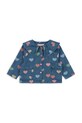 Konges Sløjd kurtka jeansowa dziecięca MAGOT DENIM SHIRT GOTS bez kaptura granatowy KS103883.9BYA