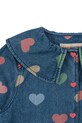 Dziewczynka Konges Sløjd kurtka jeansowa dziecięca MAGOT DENIM SHIRT GOTS KS103883.9BYA granatowy