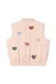 Дитяча безрукавка Konges Sløjd JUNO SEQUIN VEST KS104077.9BYA бежевий AW25