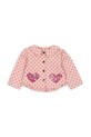 Παιδικό βαμβακερό μπουφάν Konges Sløjd NOLA SEQUIN SHIRT JACKET GOTS KS103948.9BYA ροζ AW25