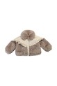 Donsje kurtka dziecięca Elsbeth Jacket 4105300 brązowy AW25