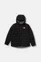 Αναστρέψιμο παιδικό μπουφάν The North Face G REVERSIBLE PERRITO HOODED JACKET άλλο μαύρο NF0A88UEWOO1