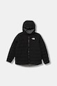 The North Face kurtka dwustronna dziecięca G REVERSIBLE PERRITO HOODED JACKET pozostałe czarny NF0A88UEWOO1