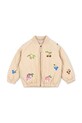 Konges Sløjd kurtka JUNO SEQUIN BOMBER JACKET KS103490.9BYA beżowy AW25
