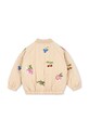 Dziewczynka Konges Sløjd kurtka JUNO SEQUIN BOMBER JACKET KS103490.9BYA beżowy