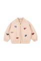 Konges Sløjd geacă JUNO SEQUIN BOMBER JACKET KS103490.9BYA roz AW25