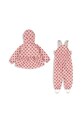 Konges Sløjd kurtka RAINY PALME SET GIRL KS103531.9BYA różowy AW25