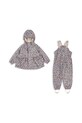 Konges Sløjd kurtka RAINY PALME SET GIRL pozostałe multicolor KS103531.9BYA