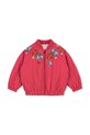Παιδικό μπουφάν bomber Konges Sløjd JUNO BOMBER JACKET KS103484.G.9BYA ροζ AW25