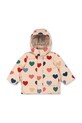 Παιδικό μπουφάν Konges Sløjd MAGNUM DOWN JACKET PRINT GRS KS103508.G.9BYA μπεζ AW25