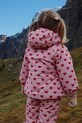 Παιδικό μπουφάν Konges Sløjd MISMOU FRILL JACKET άλλο ροζ KS103512.9BYA