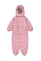 Παιδική ολόσωμη φόρμα Konges Sløjd NOHR SNOWSUIT PRINT άλλο ροζ KS103517.G.9BYA