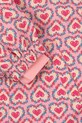 Παιδική ολόσωμη φόρμα Konges Sløjd NOHR SNOWSUIT PRINT KS103517.G.9BYA ροζ