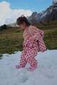 Παιδική ολόσωμη φόρμα Konges Sløjd NOHR SNOWSUIT PRINT άλλο ροζ KS103517.G.9BYA