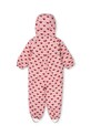 Κοριτσίστικα Παιδική ολόσωμη φόρμα Konges Sløjd NOHR SNOWSUIT PRINT KS103517.G.9BYA ροζ