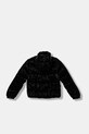 Dječja jakna Levi's SHINY HVWT PUFFER 4EN640 crna AW25