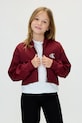 Calvin Klein Jeans geacă bomber pentru copii necaptusit burgundia IG0IG03076.9BYA