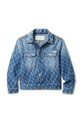 Calvin Klein Jeans kurtka jeansowa dziecięca IU0IU00727.9BYA niebieski AW25