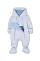 Dziewczynka Kenzo Kids kombinezon niemowlęcy K61255.86 niebieski