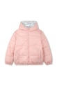 Kenzo Kids kurtka dwustronna dziecięca pozostałe różowy K61305.102.108