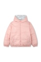Дитяча двостороння куртка Kenzo Kids з утепленням рожевий K61305.114.138