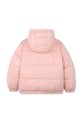 Дитяча двостороння куртка Kenzo Kids K61305.114.138 рожевий AW25